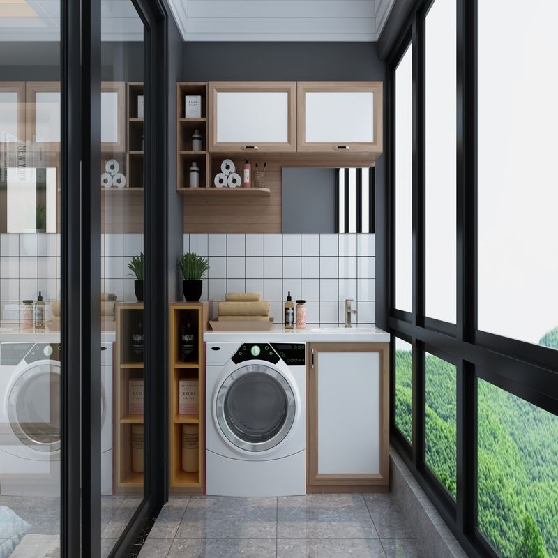 Moderne stijl High End roestvrijstalen waskast met triplex deurmateriaal