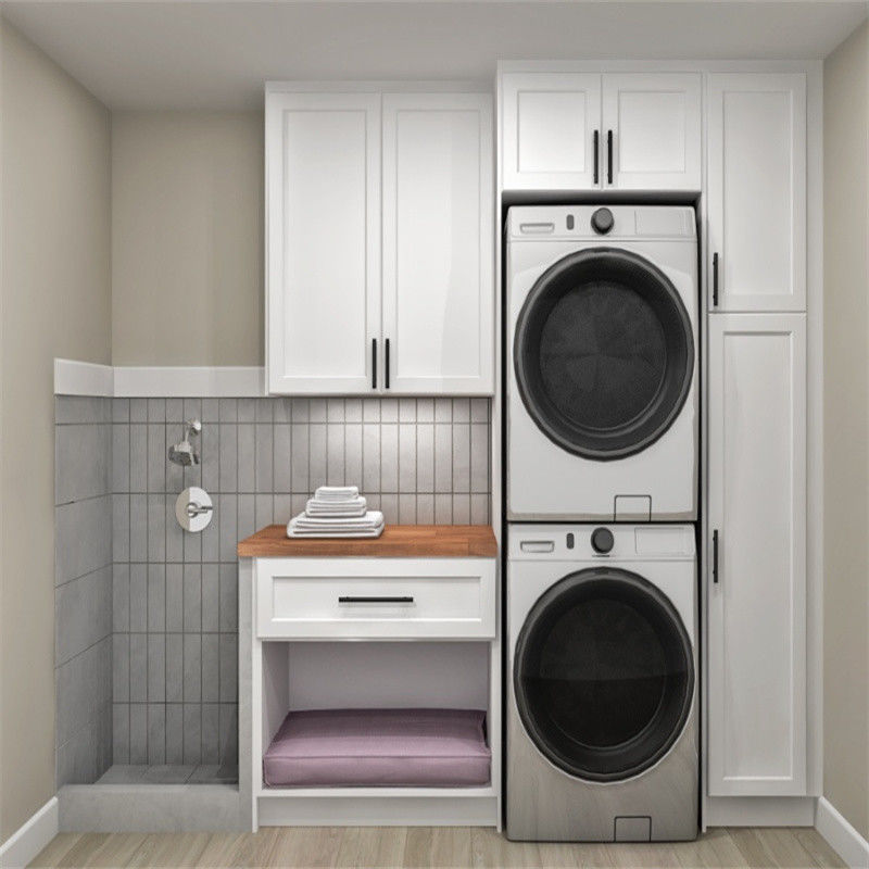 Custom Kleur YALIG Moderne Waskast Vanity Closet met optionele gootsteen en mand