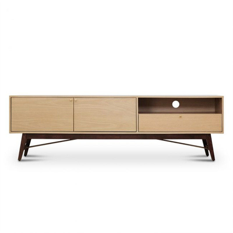 Moderne grijs gebogen hoek glas tv-stand voor woonkamer elegant en aanpasbaar