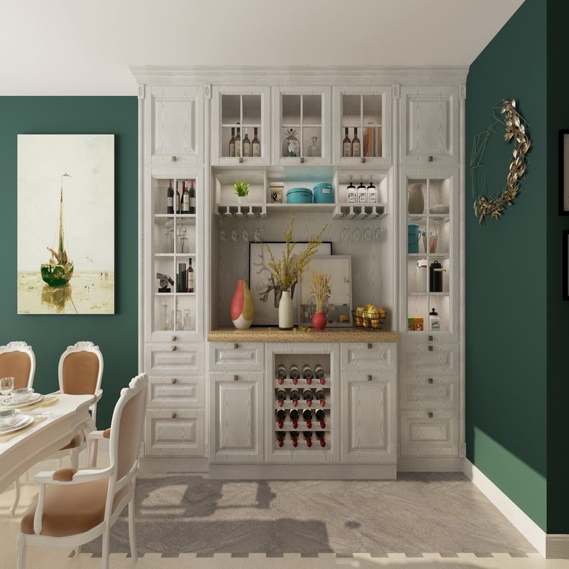 Op maat gemaakte High End Modern Design Meubels Displaykast voor Eetkamer OEM ODM