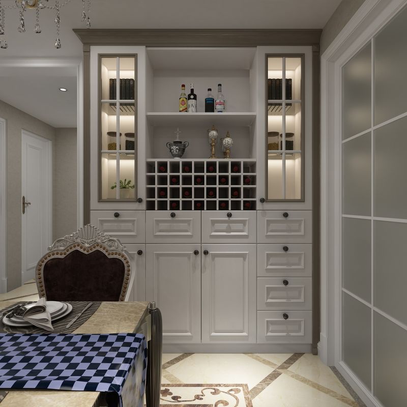 Op maat gemaakte High End Modern Design Meubels Displaykast voor Eetkamer OEM ODM