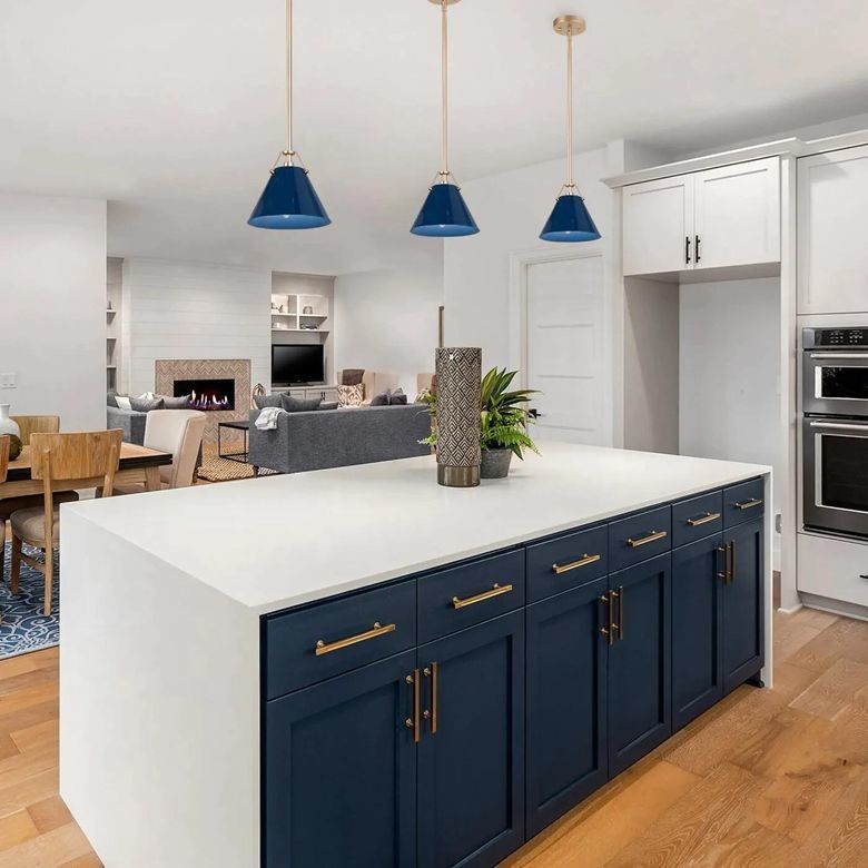 Acryl deurpaneel oppervlaktebehandeling Keukenkast voor modern huis of restaurant