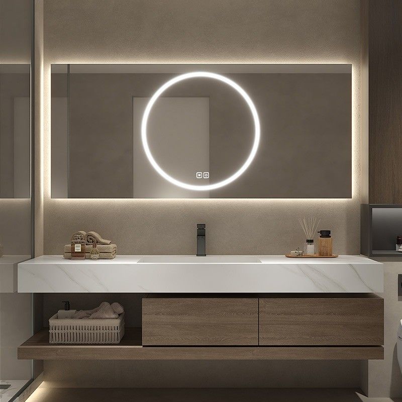 Hotelmeubilair Euro-stijl badkamer vanity met modern ontwerp en breedte van 38-46