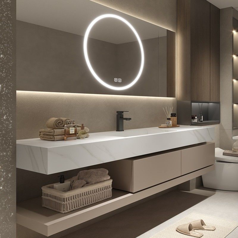 Hotelmeubilair Euro-stijl badkamer vanity met modern ontwerp en breedte van 38-46