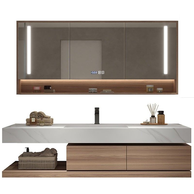 Hotelmeubilair Euro-stijl badkamer vanity met modern ontwerp en breedte van 38-46