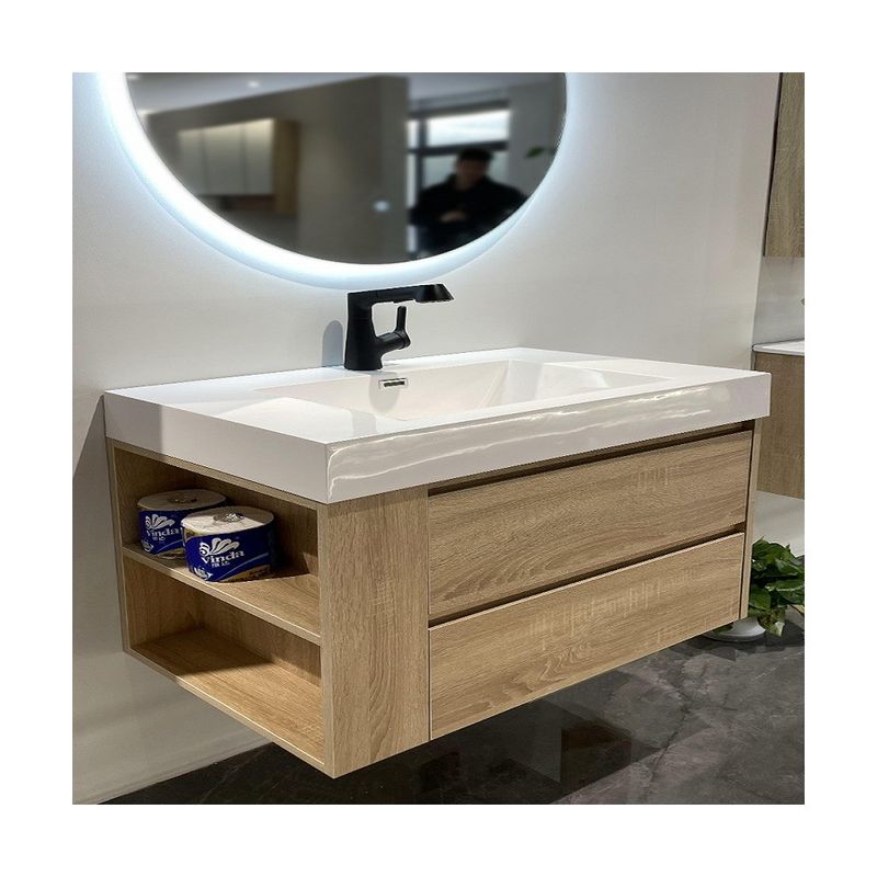 Hotel badkamermeubilair maatwerk waterdicht vloer vanity gemonteerd