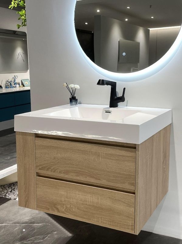 Hotel badkamermeubilair maatwerk waterdicht vloer vanity gemonteerd