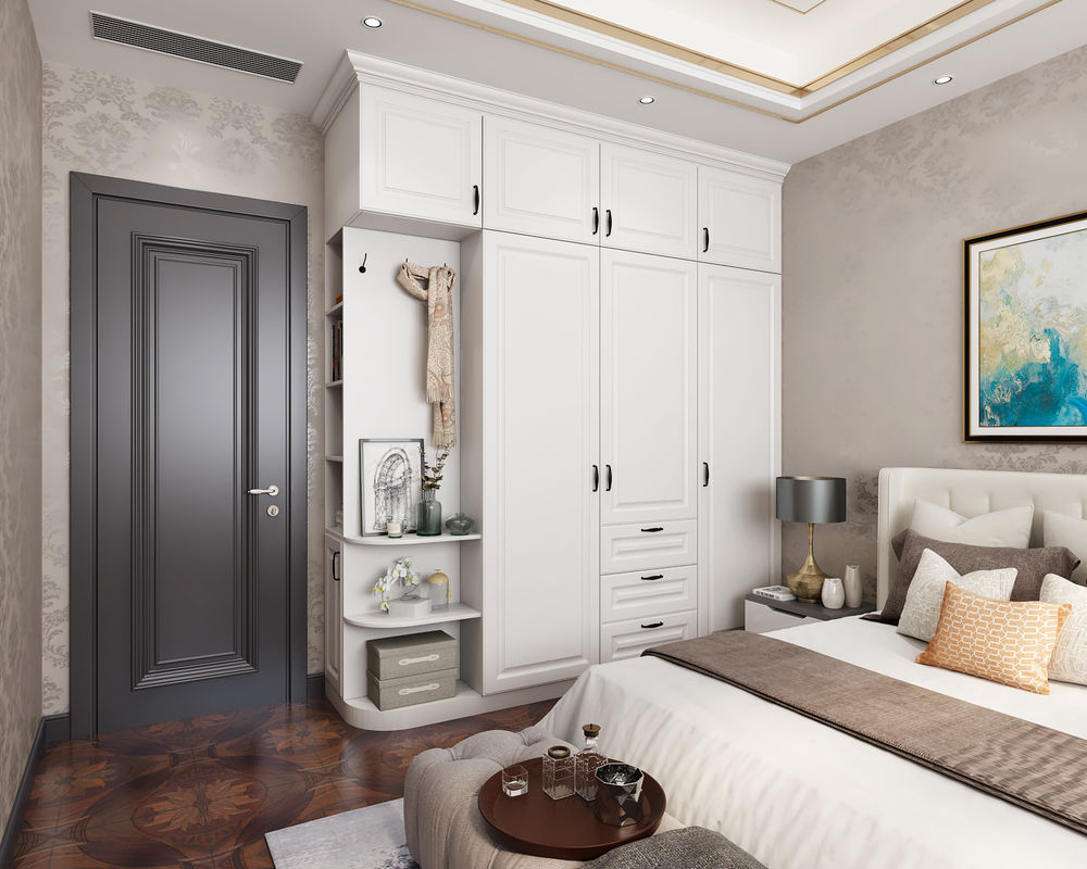 Slaapkamermeubelen voor master kast kast High End houten in moderne stijl ontwerp