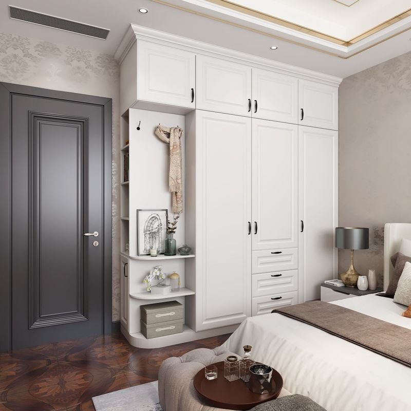 Vochtbestendigheid kenmerk en PANEL Houten stijl voor High End slaapkamer kast Houten