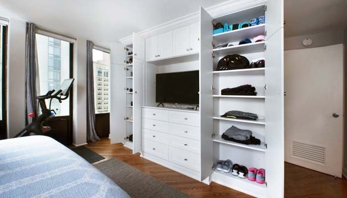 Postverpakkingen High End slaapkamer kast kast kast met modern materiaal MR HDF board