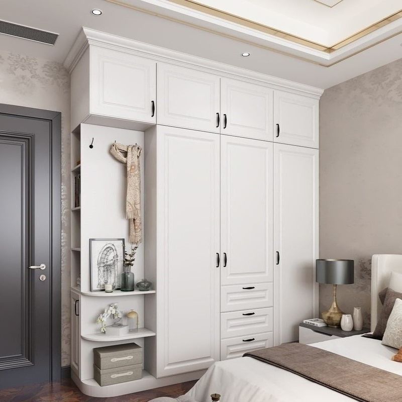 Modern stijl High End Walk-in kastjes gemaakt van MR HDF board voor aangepaste slaapkamers