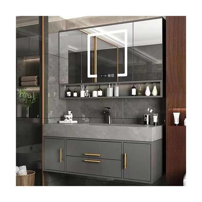 Smart Mirror Touch Screen LED verlicht Salon Wandkast met spiegel in badkamer