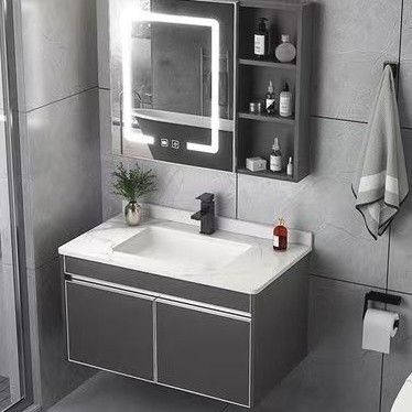 Smart Mirror Touch Screen LED verlicht Salon Wandkast met spiegel in badkamer