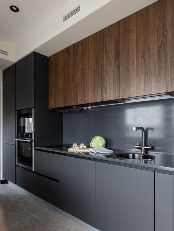 Op maat gemaakte modulaire meubelkast voor villa/appartement Moderne keuken