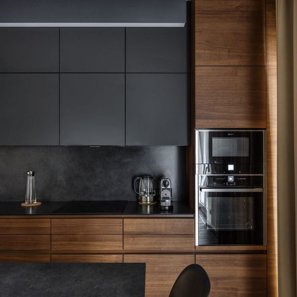 Op maat gemaakte modulaire meubelkast voor villa/appartement Moderne keuken