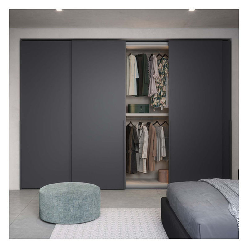 Afwerking Zwarte lak Afwerking Op maat Moderne minimalistische design kastjes voor de slaapkamer