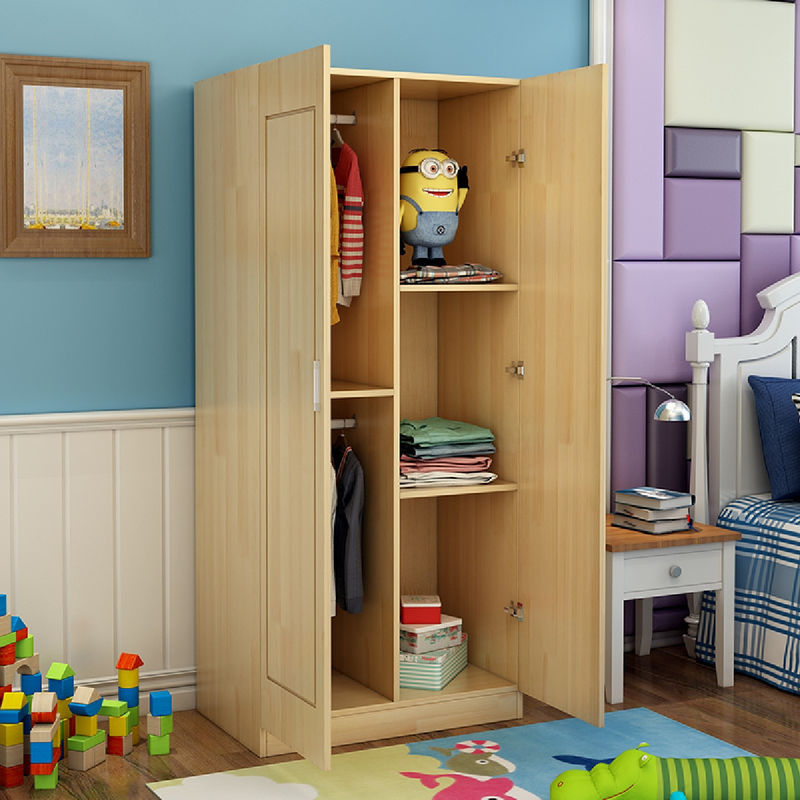 Moderne stijl MDF Houten kind Fixable Design Slaapkamer Kledingkast met Smart Storage Kledingkast