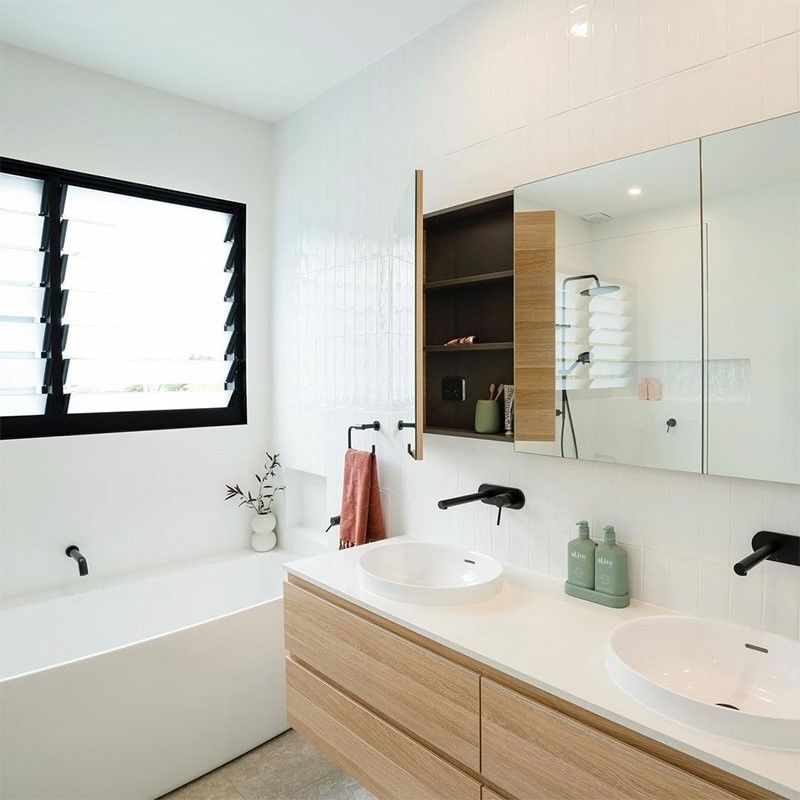 Countertop Modern American Hotel Mini Marmer Badkamer Wasbak En Particleboard Kas Bad Spiegel