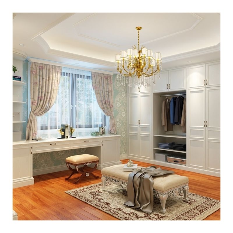 End Huismeubelen Witte lak Shaker Style Ontwerp Kas Kas met MR HDF Board