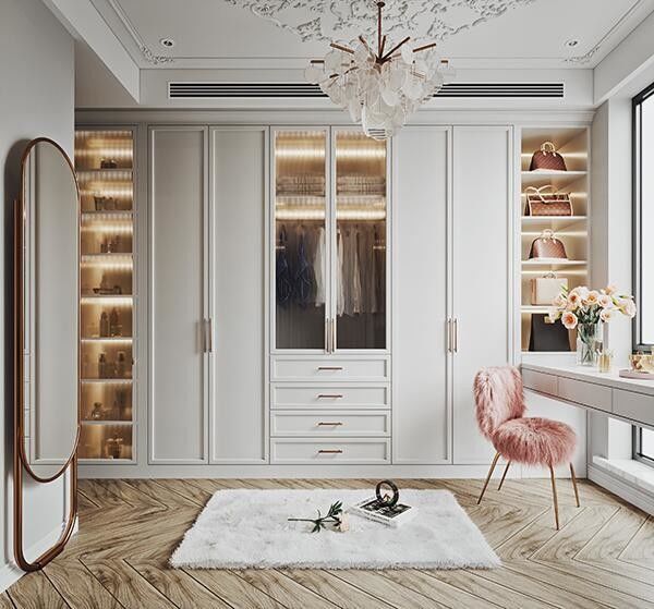 End Huismeubelen Witte lak Shaker Style Ontwerp Kas Kas met MR HDF Board