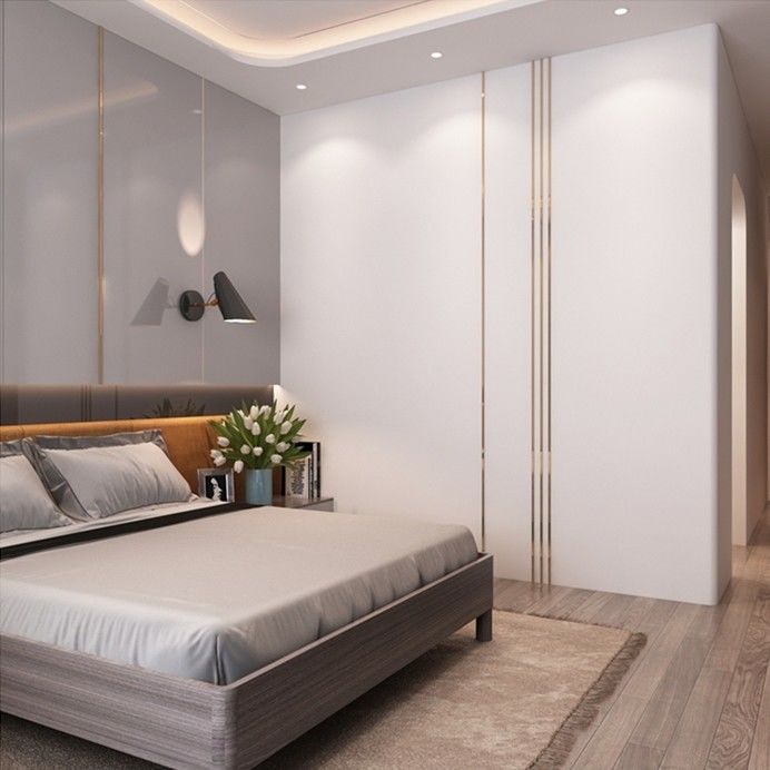 Houten stijl PANEL Trend Professionele garderobe voor slaapkamer kast en woonkamer meubels