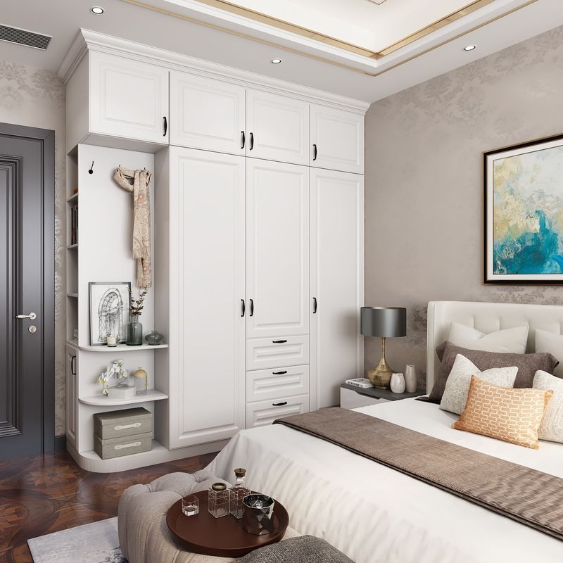 Houten stijl PANEL Trend Professionele garderobe voor slaapkamer kast en woonkamer meubels