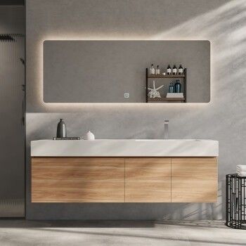 Aanpasbare kleur Hotel Vanity Badkamer apparatuur Breedte 38-46 in voor aangepaste behoeften