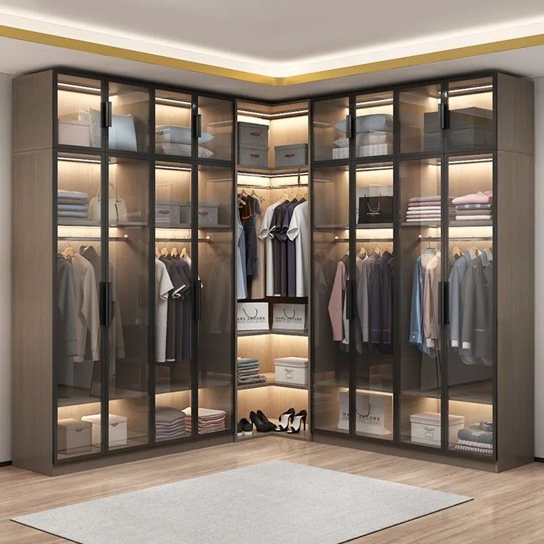 YALIG's moderne L-vormige hoekkast De perfecte combinatie van vorm en functie