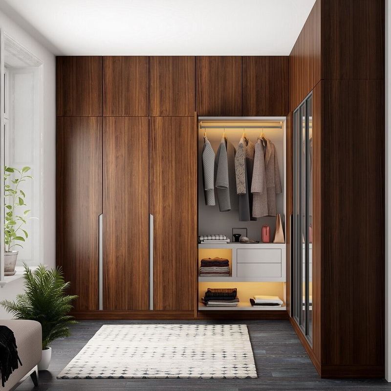 YALIG's moderne L-vormige hoekkast De perfecte combinatie van vorm en functie