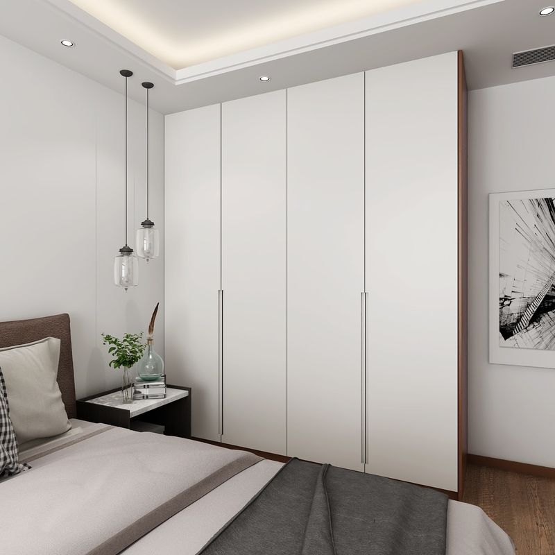 YALIG Custom Walk in Closet Cabinet Design voor Huis Villa Hotel Appartement Wasgoed