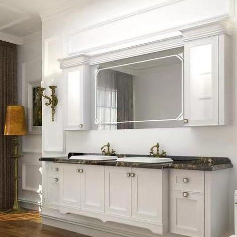 Rectangle Vanity YALIG Custom Luxury Quartz Counter Top Set voor modern badkamerontwerp