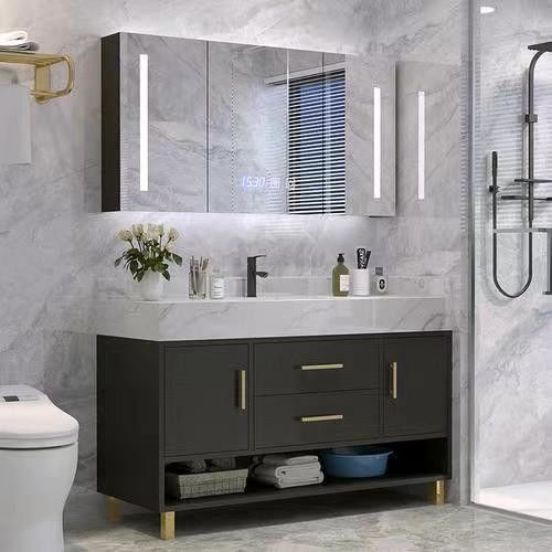 YALIG Luxe badkamer meubelkast met aangepaste kleur en 38-46 in breedte