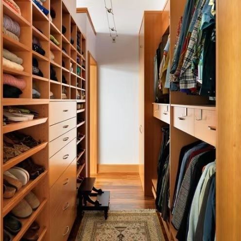 Contemporary Design Stijl Custom Walk In Garderobe Kledingkast voor moderne slaapkamermeubelen