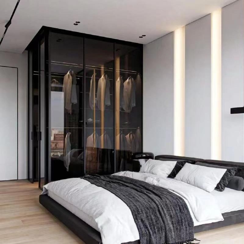 Contemporary Design Stijl Custom Walk In Garderobe Kledingkast voor moderne slaapkamermeubelen