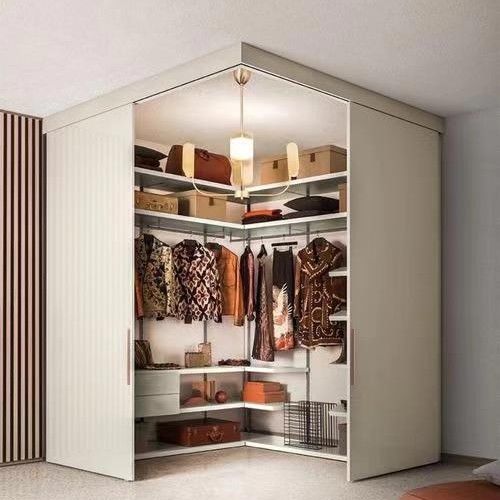 Contemporary Design Stijl Custom Walk In Garderobe Kledingkast voor moderne slaapkamermeubelen