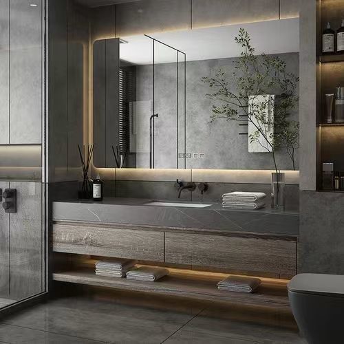 Voeg een vleugje elegantie toe aan uw badkamer met YALIG's Australia's Wall-Mounted Vanity