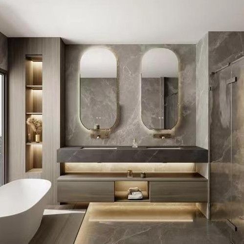 Voeg een vleugje elegantie toe aan uw badkamer met YALIG's Australia's Wall-Mounted Vanity