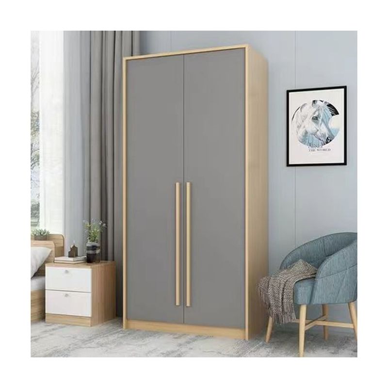 Postverpakking YALIG Moderne eenvoud Slaapkamer Dubbele deur Garderobe Ontwerp voor appartement