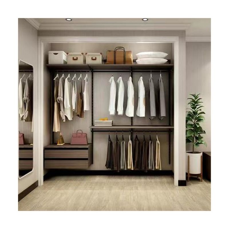YALIG Hoek Melamine Garderobe Slaapkamer Set uw ultieme opslagoplossing