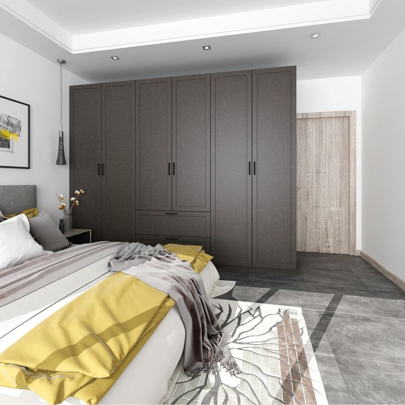 YALIG Hoek Melamine Garderobe Slaapkamer Set uw ultieme opslagoplossing