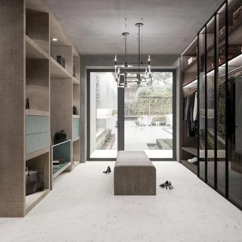 Contemporary Cabrio YALIG Pole System Walk In Room Cabinet Open Stijl Grote Kledingkast Kledingkast