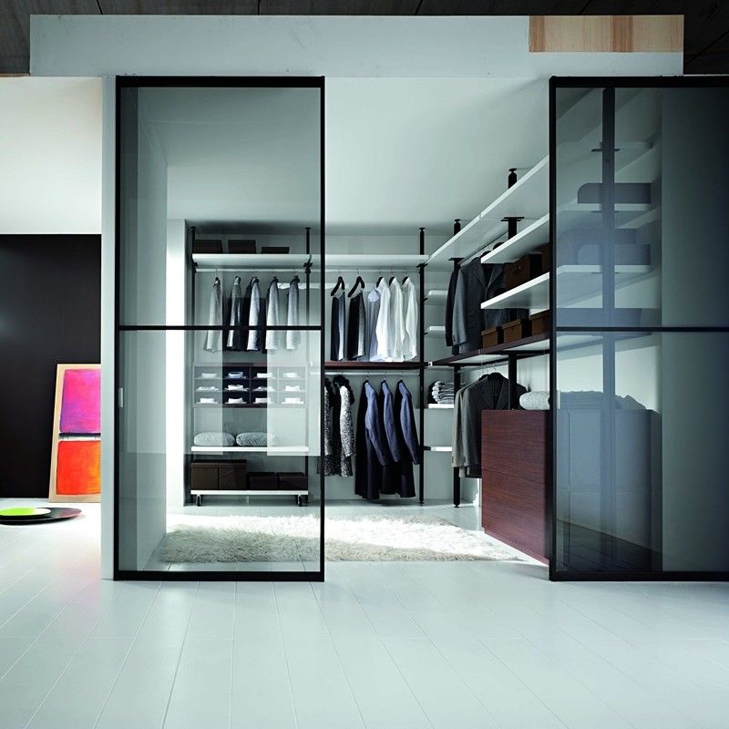 Contemporary Cabrio YALIG Pole System Walk In Room Cabinet Open Stijl Grote Kledingkast Kledingkast