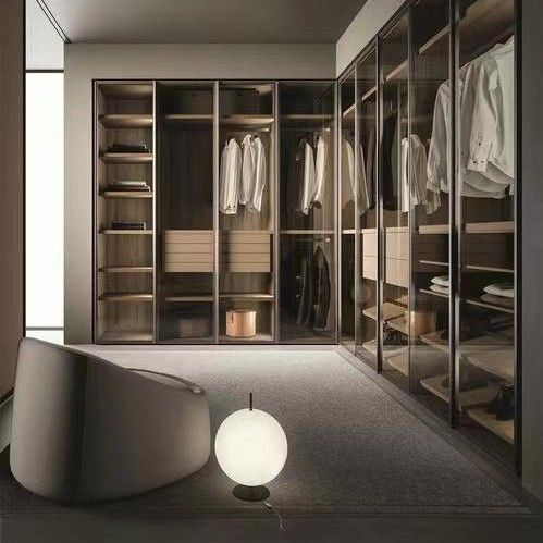 Contemporary Design Style YALIG Veneer Moderne hoekkasten voor slaapkamermeubilair