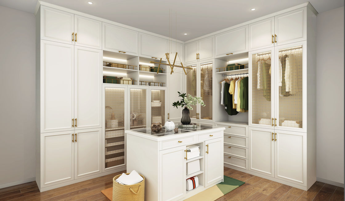 Geen gevouwen moderne houten kast met melamine-opslag