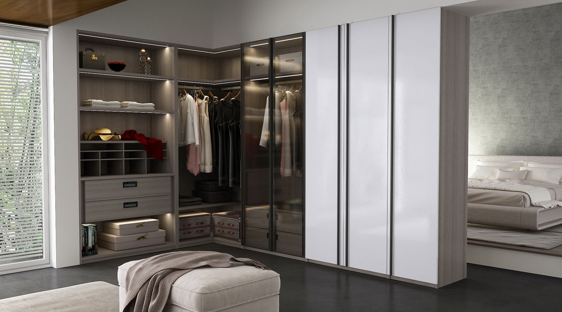 Geen gevouwen moderne houten kast met melamine-opslag